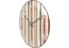 Dizajnové nástenné hodiny 3168 Nextime Smithy Dome 35cm