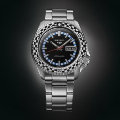 Seiko SRPK67K1 Seiko 5 Sports Black & White ‘Checker Flag’ Special Edition