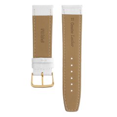 Kožený řemínek na hodinky RB.15008 (22 mm) - bílý - RB.15008.2220.00.L