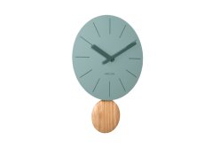 Dizajnové kyvadlové hodiny 5967GR Karlsson 41cm