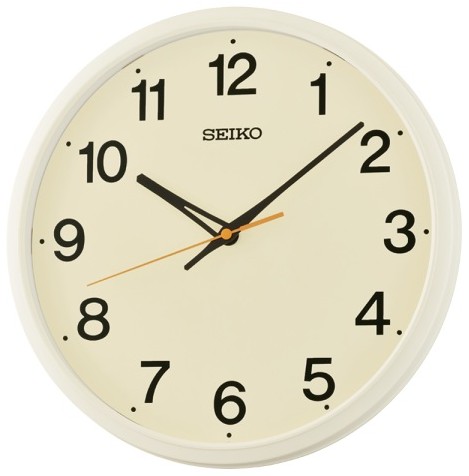 Nástěnné hodiny s tichým chodem Seiko QHA019C