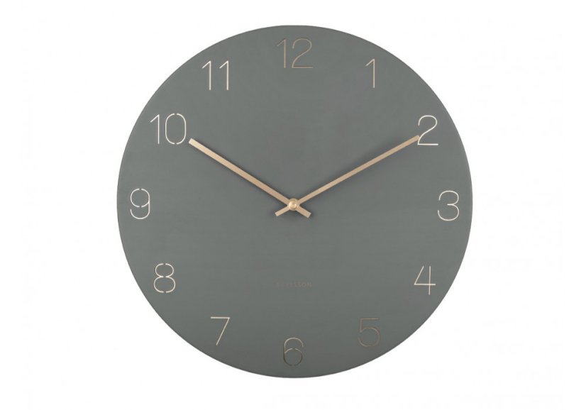 Dizajnové nástenné hodiny 5762GR Karlsson 40cm