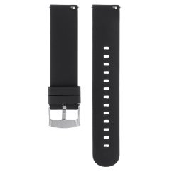 Silikonový řemínek RJ.15347 (20 mm) - černý - RJ.15347.2020.9090.L