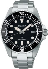 Seiko SNE597P1 Prospex Solar Diver’s in Pure Black