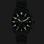 LAVVU Pánské titanové hodinky PILOT Chronograph Black 100M Sapphire