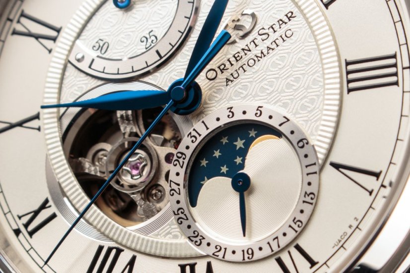 Orient Star Classic Moonphase Open Heart Automatic RE-AY0106S00B