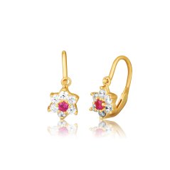 Zlaté náušnice ZE0938XJ81-0700 (585/1000) 1,07g