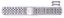 Oceľový náramok Orient KDEHUSS 22mm (pre model EM7G), strieborný