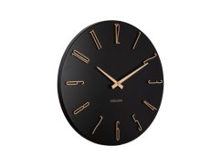 Dizajnové nástenné hodiny 6072BK Karlsson 40cm