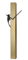 Dizajnové kyvadlové nástenné hodiny 14541G Lowell 65cm