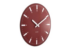 Dizajnové nástenné hodiny 6086RD Karlsson 35cm