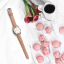 MINET Ružové dámske hodinky ICON TEA ROSE