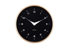 Dizajnové nástenné hodiny 5995BK Karlsson 30cm