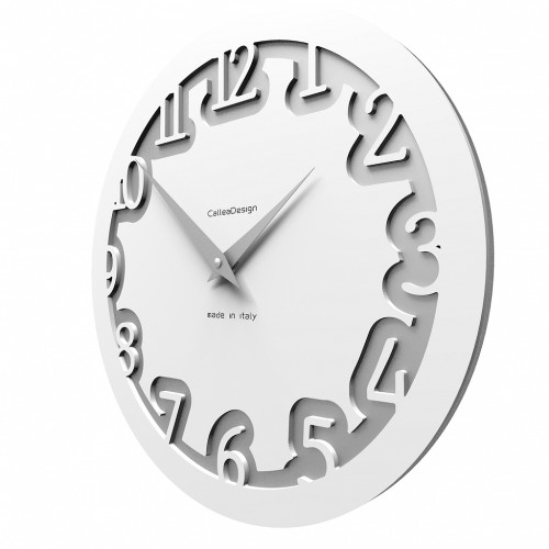 Dizajnové hodiny 10-002 CalleaDesign Labirinto 30cm (viac farebných verzií) Farba ružová lastúra (najsvetlejšia)-31 Dyha šedý koreň - 84