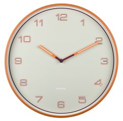 Dizajnové nástenné hodiny 6013OR Karlsson 40cm