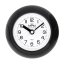Kúpeľňové hodiny MPM Bathroom clock - čierne - E01.2526.90