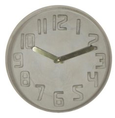 Dizajnové nástenné kameninové hodiny CL0128 Fisura 35cm