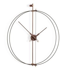 Dizajnové nástenné hodiny Nomon Barcelona Premium Black 103cm