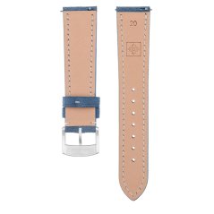 Kožený řemínek na hodinky PRIM RB.13283 (20 mm) - modrý - RB.13283.2018.3000