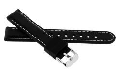 Silikonový kožený remienok na hodinky R42604/24 (24 mm)