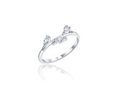 Stříbrný prsten JVD SVLR0413XH2BI57