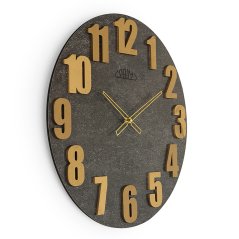 Nástěnné hodiny PRIM Industrial Modern s tichým chodem E07P.4166.92