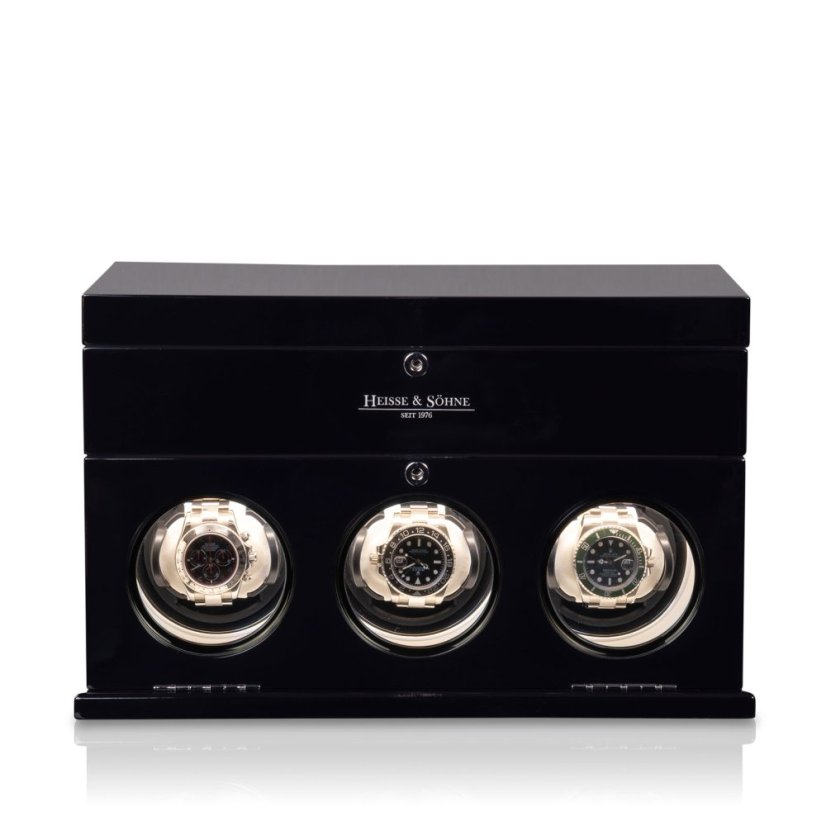 Natahovač hodinek HEISSE & SÖHNE 70019-244.142 Loop 3+5 Prime - Black