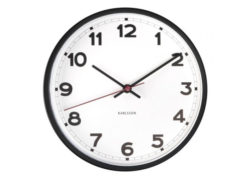 Dizajnové nástenné hodiny 5846WH Karlsson 22cm