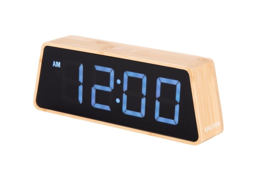 Dizajnový LED budík - hodiny 5931 Karlsson 19cm