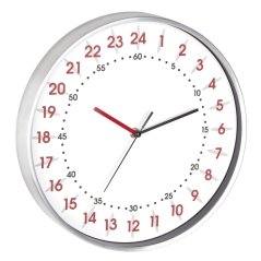 TFA 60.3069.02 - nástěnné hodiny s 24hodinovým ciferníkem