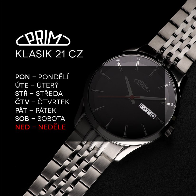 PRIM Klasik 21 CZ - H (W01P.13141.H)