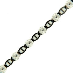 Zlatý řetízek TVF/050/N/D1/1/W, vel. 17, 0.89 g