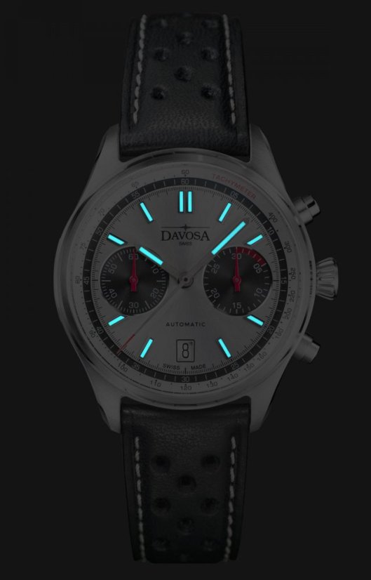 Davosa 161.536.15 New Newton Pilot Rally Chronograph