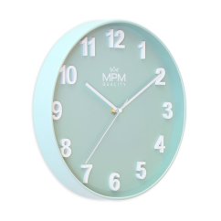 Nástenné hodiny s tichým chodom MPM Rivera - B - E01.4455.40