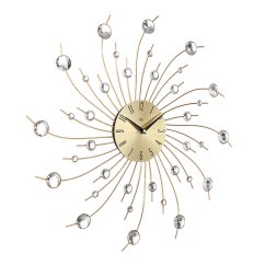Designové paprskové nástěnné hodiny s tichým chodem MPM Gaia - E04.4496.80