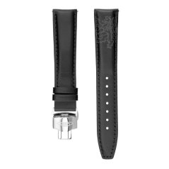 Kožený řemínek na hodinky PRIM RB.13267 (20 MM) - ČERNÝ - RB.13267.2018.9090.L1