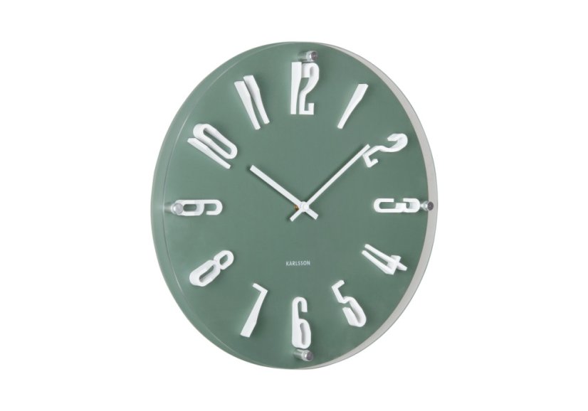 Dizajnové nástenné hodiny 6090GR Karlsson 40cm