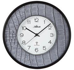 Dizajnové nástenné hodiny AT4540-7 Atlanta riadené signálom DCF 34cm
