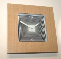 Dizajnové hodiny Diamantini a Domeniconi Target dub 42cm