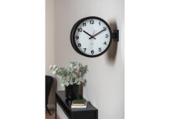 Oboustranné nástěnné hodiny 5966WH Karlsson 38cm