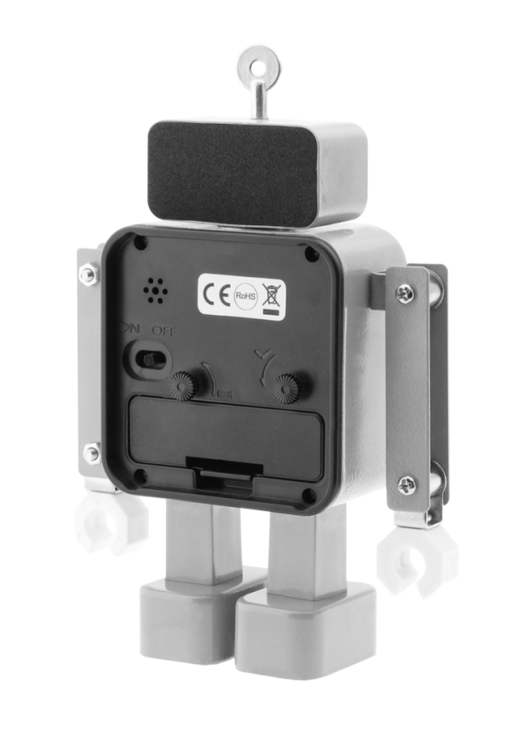 Detský budík ROBOT s tichým chodom JVD SRP2305.2