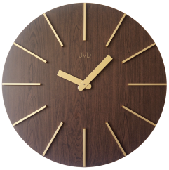 Obrie drevené dizajnové hodiny 70cm JVD HC702.1