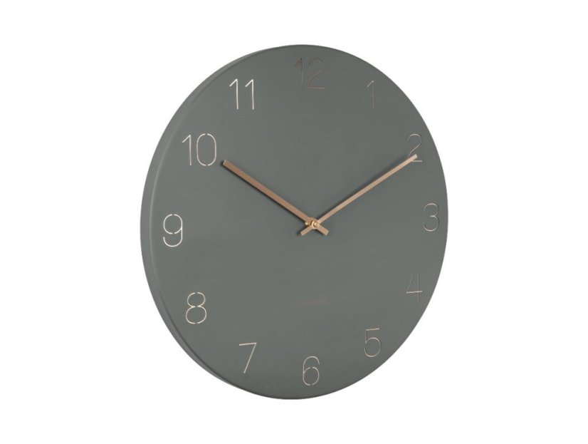Dizajnové nástenné hodiny 5762GR Karlsson 40cm