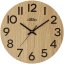 Drevené hodiny s tichým chodom PRIM Genuine Veneer - B - E07P.4245.5190
