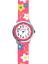 Květované růžové dívčí hodinky CLOCKODILE FLOWERS se třpytkami CWG5023
