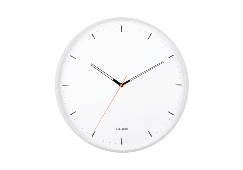 Dizajnové nástenné hodiny 5940WH Karlsson 40cm