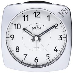 Budík s tichým chodem MPM C01.3060.7000