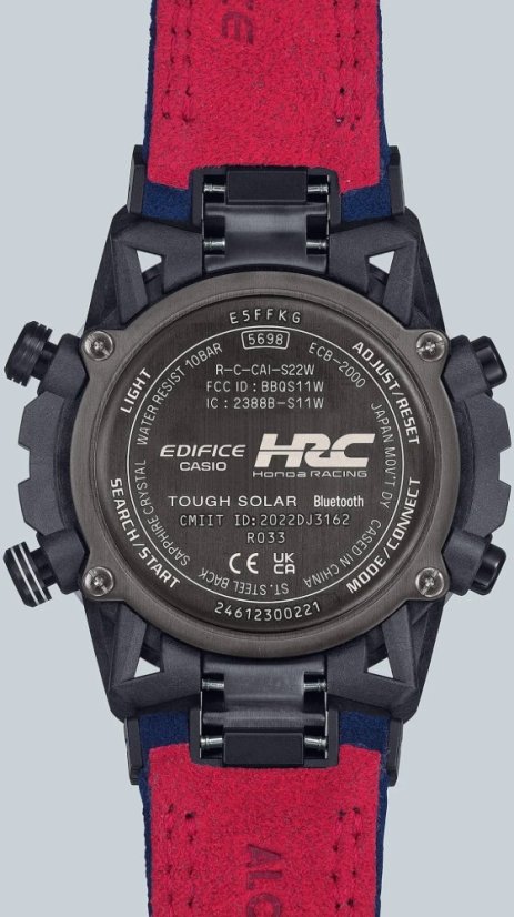 CASIO ECB-2000HR-1AER Edifice Sospensione Honda Racing Collaboration