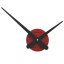 Dizajnové hodiny 10-312 CalleaDesign 42cm (viac farieb) Farba oranžová-63 - RAL2004