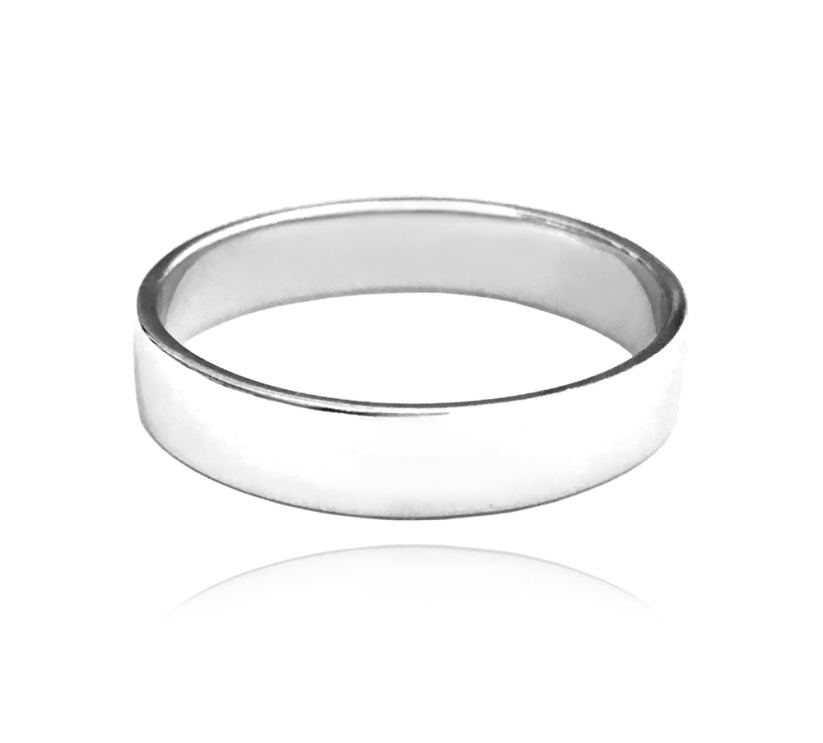 Strieborný snubný prsteň MINET veľ. 68
